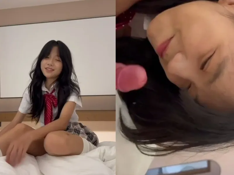 Em loli dễ thương liếm cò biến em thành con đào dam dang p1